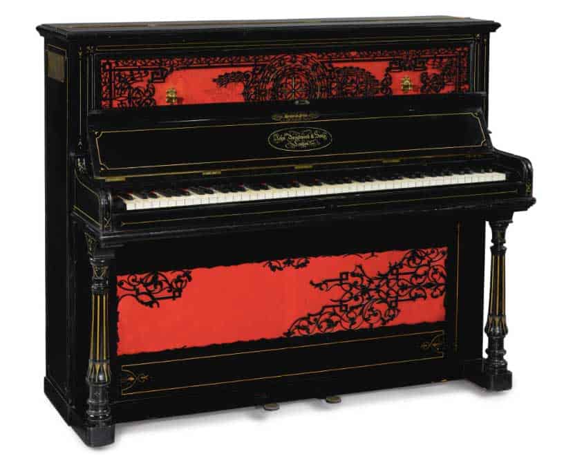 [L’OBJET DE LA SEMAINE] :  Sotheby’s accorde ses enchères pour la vente du piano de John Lennon