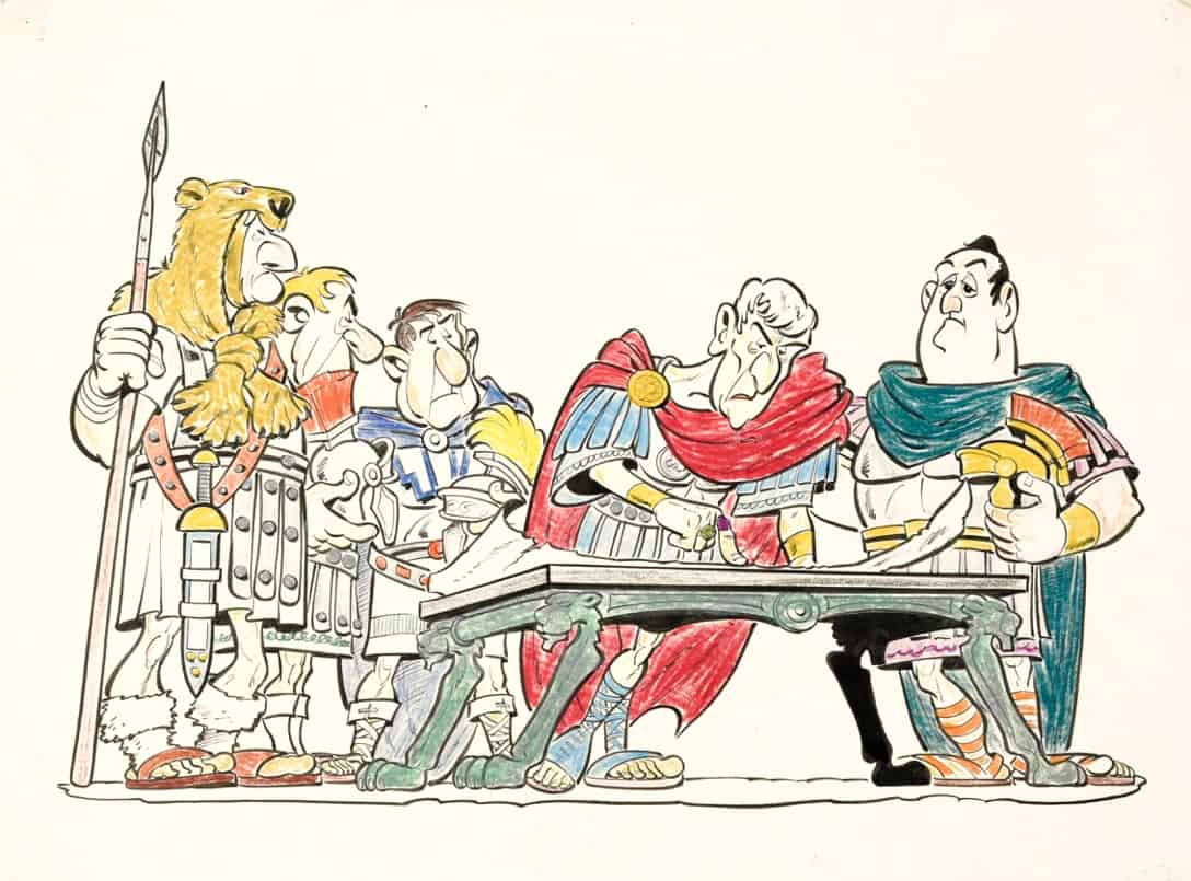 Astérix, Obélix et Pierre Tchernia aux enchères