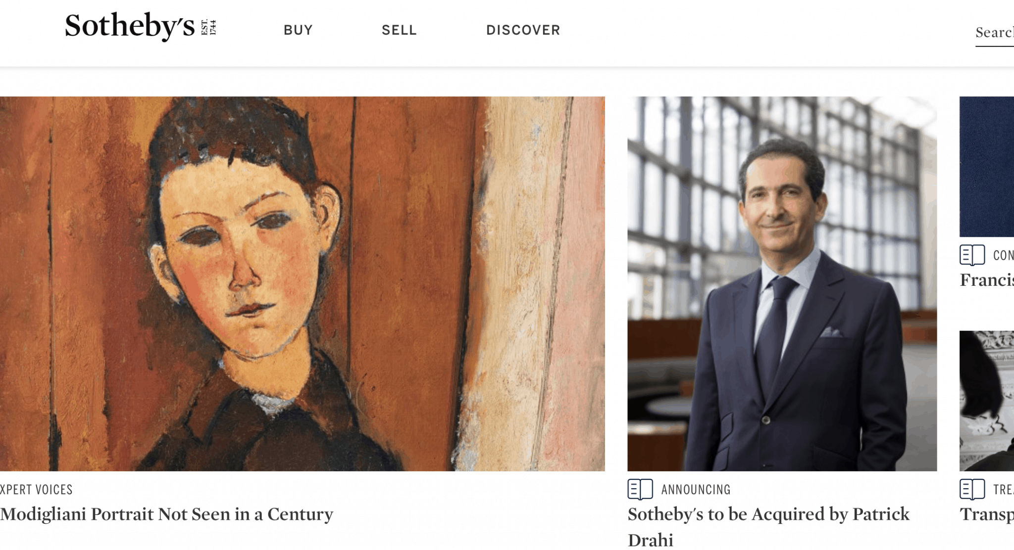 Patrick Drahi rachète la maison de ventes Sotheby’s