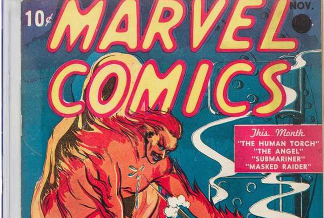 Record de vente aux enchères pour le premier Marvel Record de vente aux enchères pour le premier Marvel