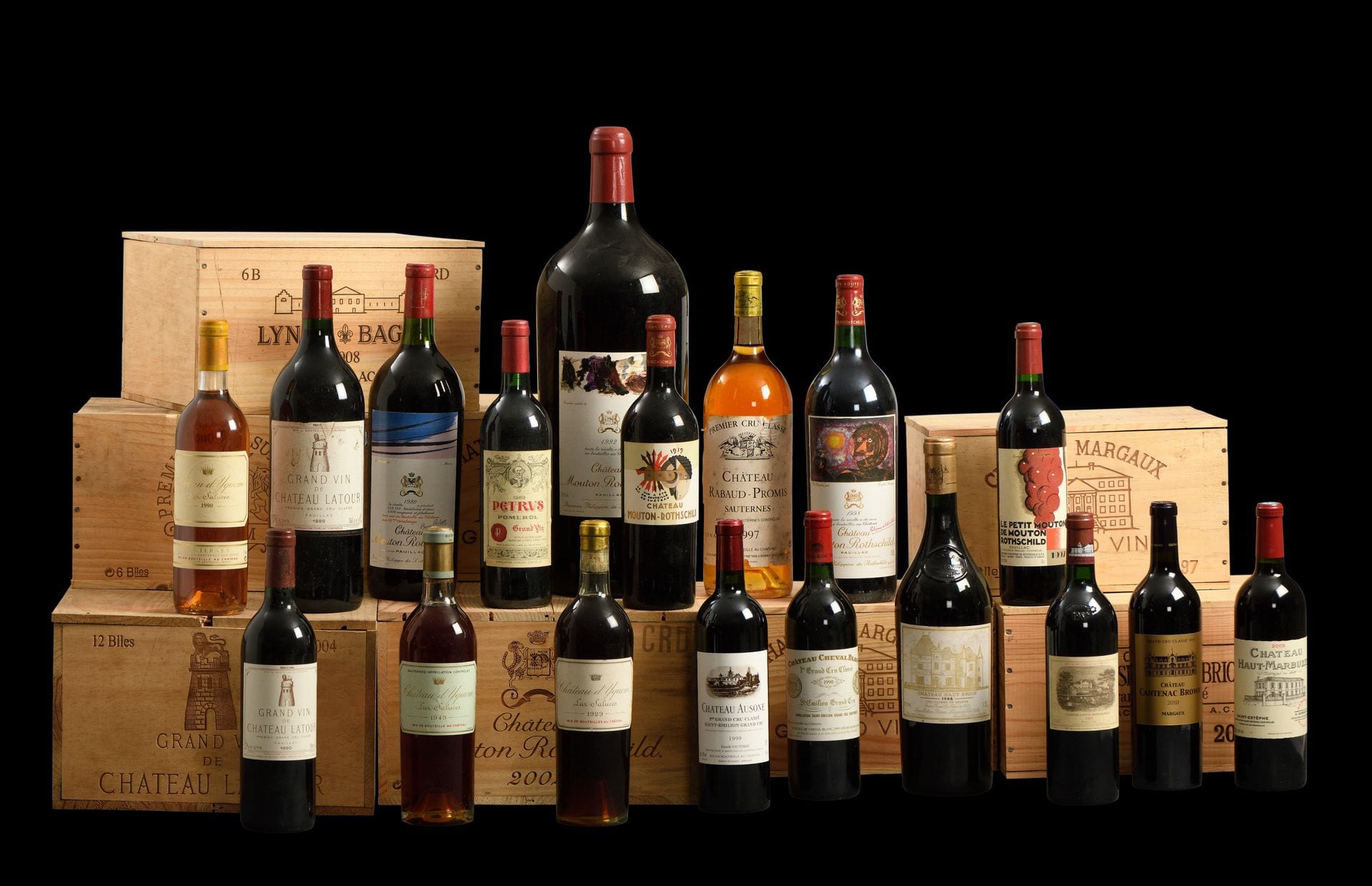1 200 bouteilles de vin d’exception aux enchères à Senlis