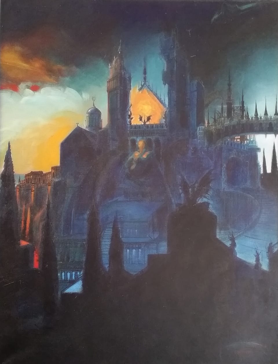 Les univers flamboyants des dessins de Philippe Druillet