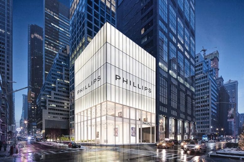 Une nouvelle salle des ventes à Manhattan