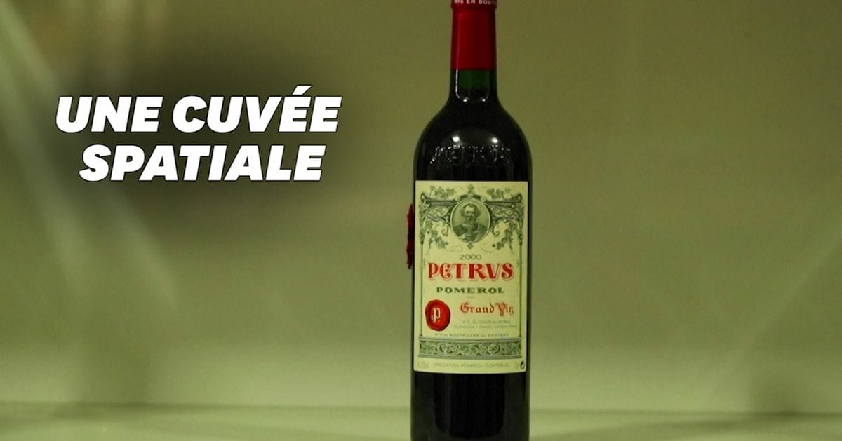 Une bouteille de Petrus revenue de l’espace estimée à un million de dollars par Christie’s