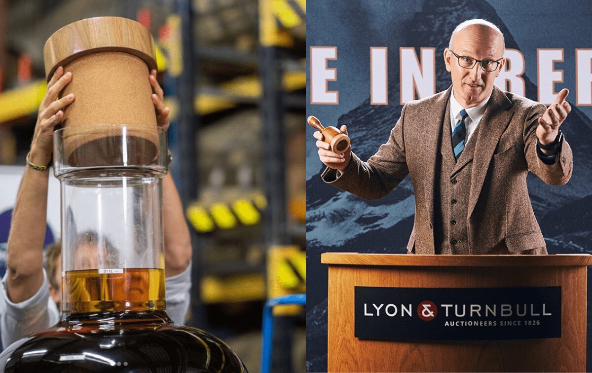 Une bouteille de whisky Géante vendue aux enchères. L’équivalent de 5280 verres à boire avec modération.