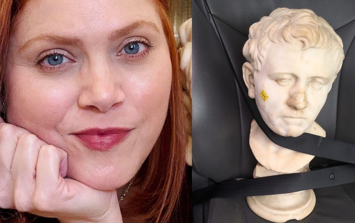 34,99 dollars, c’est le prix d’achat pour un buste de la Rome Antique datant de l’ère Julio-Claudienne, trouvé dans un bric à brac