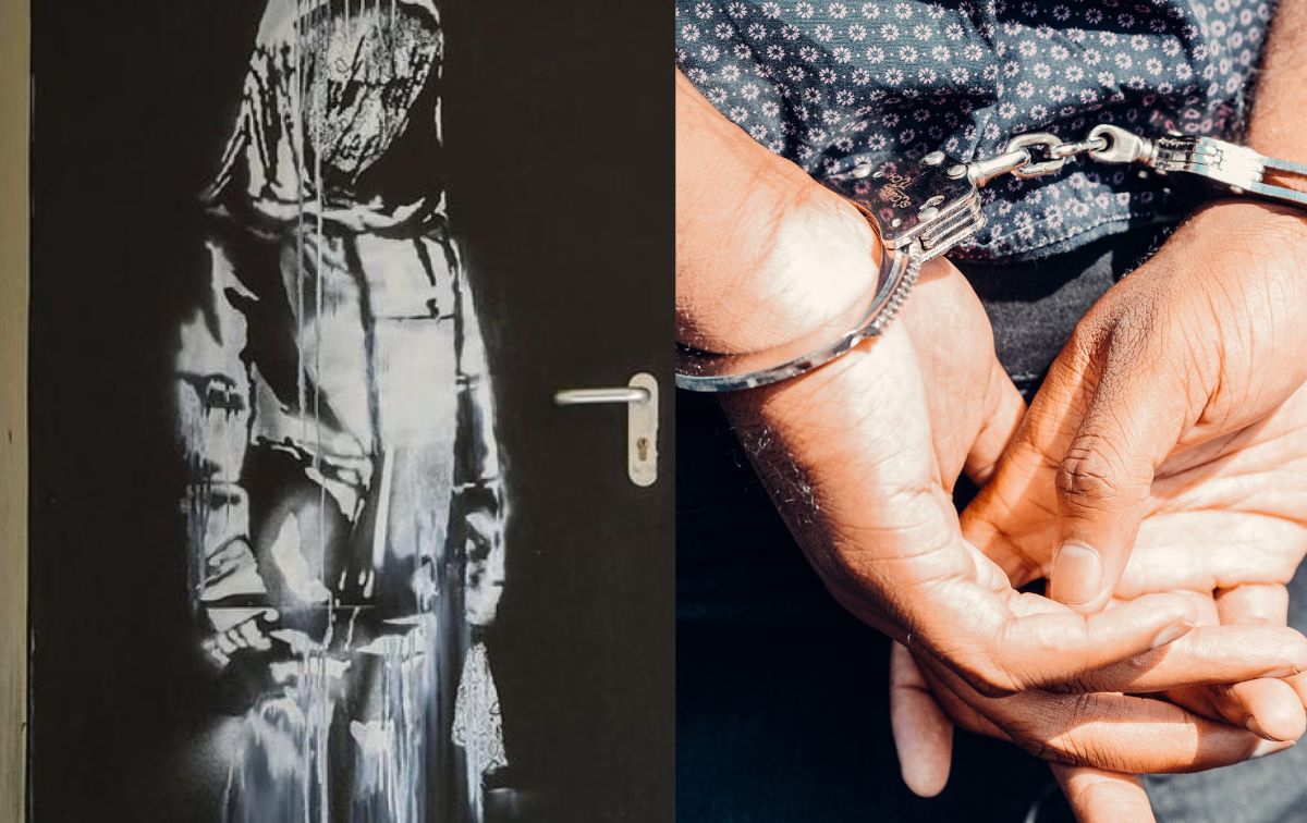 France : Huit hommes ont été condamnés à des peines allant du sursis à 2 ans pour le vol d’une œuvre de Banksy au Bataclan. France : Huit hommes ont été condamnés à des peines allant du sursis à 2 ans pour le vol d’une œuvre de Banksy au Bataclan.