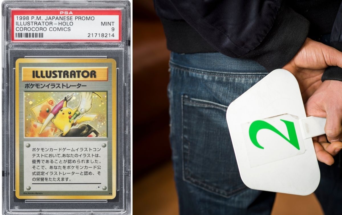 Insolite : La carte d’illustration ultra-rare de Pokémon ” Pikachu ” devrait exploser tous les records. Les yeux des collectionneurs les plus fortunés sont braqués sur cette vente aux enchères. Estimation 2,5 millions de dollars.