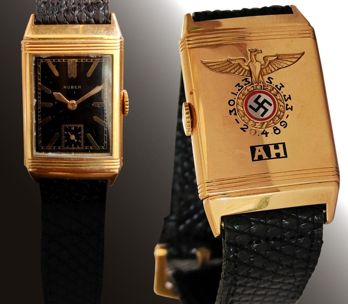 La montre en or d’Hitler vendue pour 1,1 million de dollars lors d’une vente aux enchères de souvenirs nazis qui rend furieux la communauté juive.
