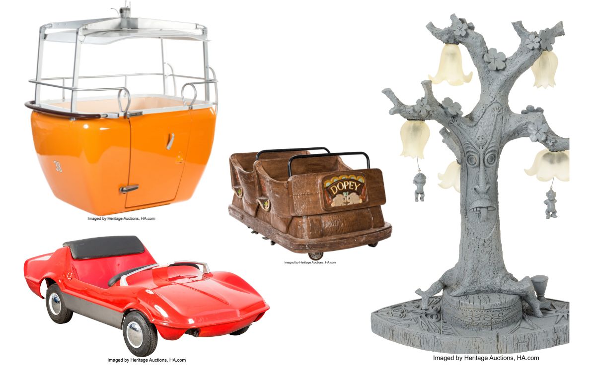 Des diligences aux monorails : Heritage  présente des artefacts rares de l’histoire de Disneyland