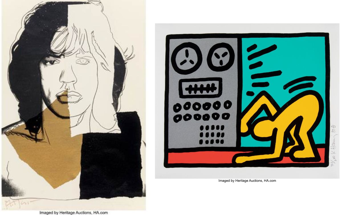 Le Mick Jagger de Warhol sous les feux de la rampe lors de la vente aux enchères d’estampes et de multiples de Heritage pour une valeur de 1,5 million de dollars Le Mick Jagger de Warhol sous les feux de la rampe lors de la vente aux enchères d’estampes et de multiples de Heritage pour une valeur de 1,5 million de dollars