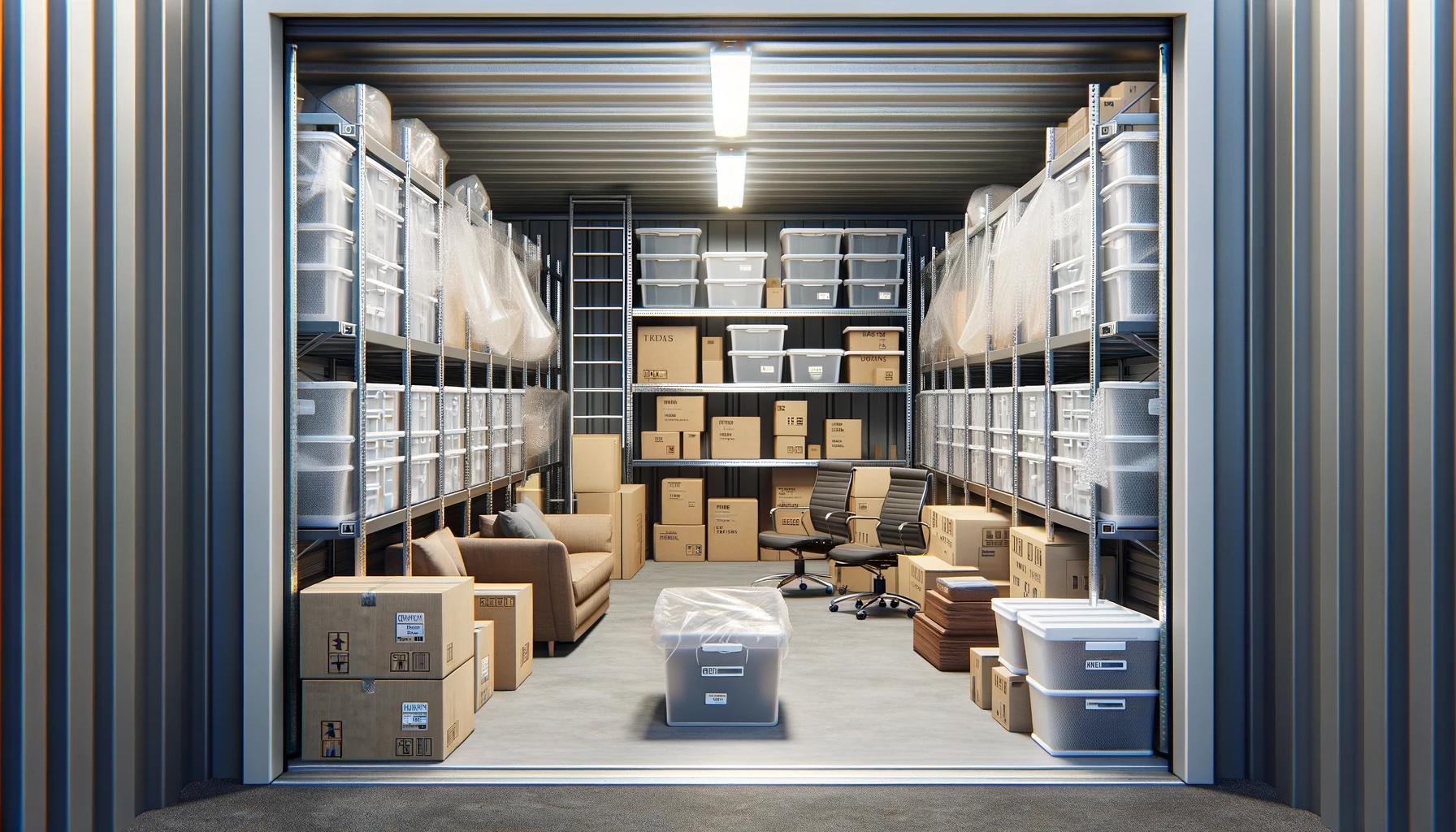 Optimisez votre espace avec un garde-meuble bien organisé